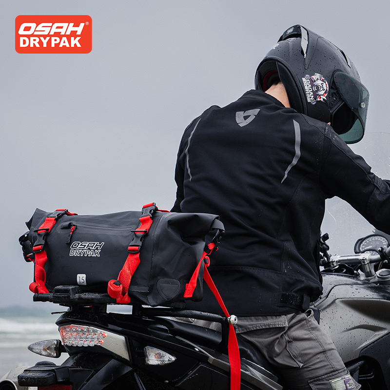Motorcycle Gear Backpack - OSAH 15L Motorcycle Rear Seat Bag