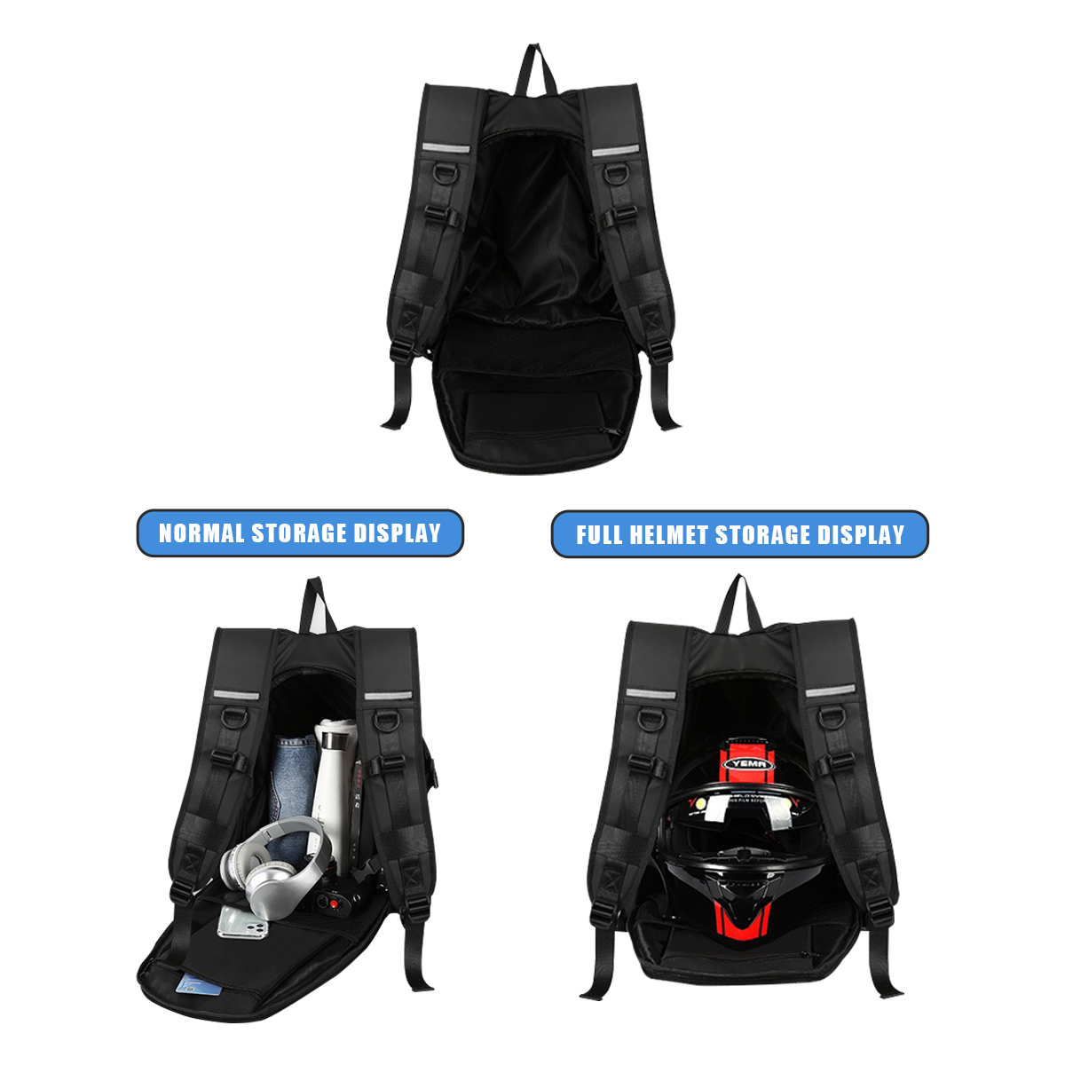 Motorcycle Backpack Large Mult - огляд і ціна Motorcycle Gear Backpack