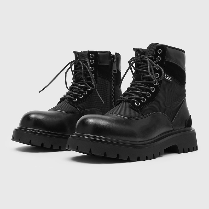 Men Spliced Thick Soled High T - огляд і ціна Motorcycle Gear Mens
