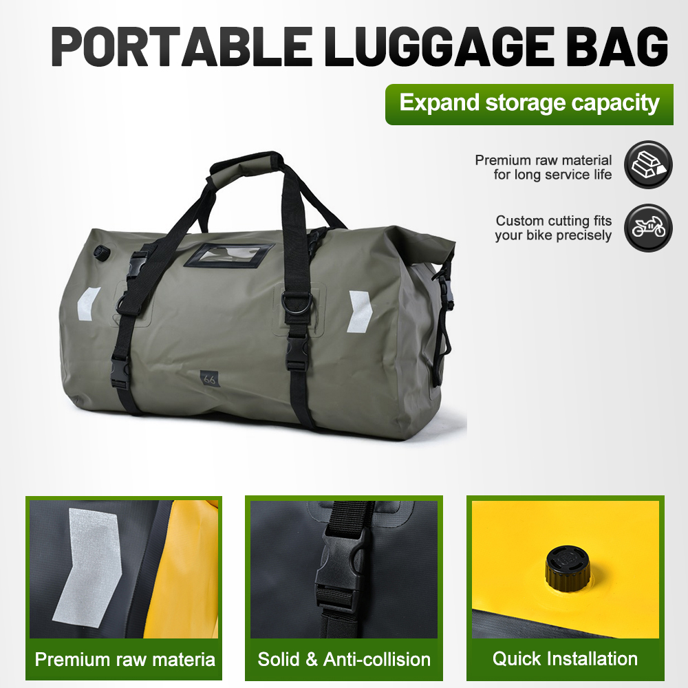 Waterproof PVC Large Capacity  - огляд і ціна Motorcycle Gear Backpack